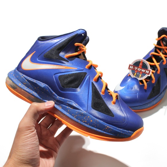 Nike Other - Nike LeBron 10 Superhero Hyper Blue Youth size 5Y